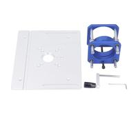 Plaque d'insertion de table de toupie Kit de levage de toupie en alliage d'aluminium Plage de levage de 0 à 54 mm pour établis de travail du bois Compatible avec les