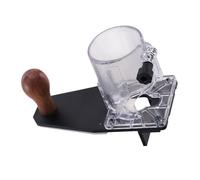 Plaque d'insertion de table de toupie pour fraisage du bois, chanfreinage, découpe, planche équilibrée, plaque de base de toupie