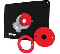 Plaque d'insertion pour table à toupie de précision - Pré-percée - KREG - PRS4034 G