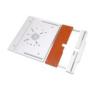 Plaque d'insertion pour table de toupie,Plateau de toupie en bois,Plaque d'insertion pour toupie en alliage d'aluminium,Plaque d'insertion pour toupie,Plaque d'insertion pour toupie,Plaque de montage