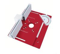 Plaque d'insertion professionnelle pour table de défonceuse C8 - Améliorez votre expérience de gravure avec des matériaux (rouge)