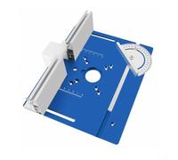 Plaque d'insertion professionnelle pour table de toupie C8 Améliorez votre expérience de gravure avec des matériaux (bleu)