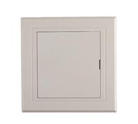 Plaque d'inspection en PVC pour tuyau d'égout et accès aux câbles avec grille de ventilation intégrée et couvercle amovible pour un entretien facile (250 x 250)