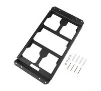 Plaque d'installation de support de boîte à outils pour emballage, support de montage de boîte à outils en alliage d'aluminium résistant à l'usure pour personnalisation de disposition d'atelier