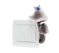 Plaque d'interrupteur 3D en résine florale conçue pour prise électrique ajoutant une touche artistique à n'importe quelle pièce (Q)