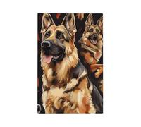 Plaque d'interrupteur imprimée berger allemand - Plaque murale décorative unique pour salon, salle de bain, cuisine, décoration d'intérieur