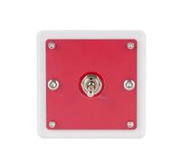 Plaque d'interrupteurs muraux à bascule simple ou double en acrylique tendance pour salon et bureau Décoration murale Double commande