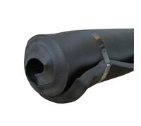 Plaque d'isolation en caoutchouc, Feuille de Néoprène, Isolant phonique, 1 m carré(Thick:10mm/0.4",Black)