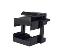 Plaque d'obturation encliquetable for Cadre d'échelle for coupleur RJ45, LC et SC(50pcs,LC SC Keystone Frame)