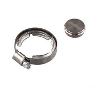 Plaque d'obturation et collier de serrage de valve en aluminium durable pour réglage du moteur 1,9 Dci Dti, suppression de recirculation des gaz d'échappement, convient pour Megane