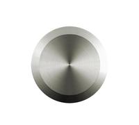 Plaque d'obturation sanitaire for embouts de tuyauterie, bride à virole à trois pinces, plaque d'obturation en acier inoxydable SUS SS 304(40mm Flange OD)