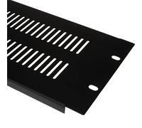 Plaque d'obturation ventilée pour armoire de données/Flight Case Mesh 48,3 cm 3U