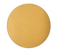 Plaque dorée de 5,1 cm de diamètre pour brûleur d'encens