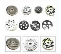 Plaque d'orifice n° 5 pour hachoir à viande Bosch Bauknecht, construction durable en acier inoxydable (10 mm)