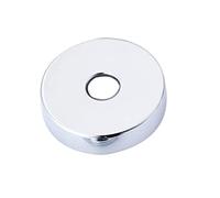 Plaque d'rosace ronde fendue en acier inoxydable pour robinet de tuyau d'eau - Couvercle décoratif - Accessoires de salle de bain - Couvercle de tuyau à bride fendue en acier inoxydable - Plaque ronde
