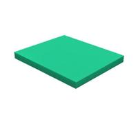 Plaque dure Feuille de polyéthylène bleu/vert/noir, panneau rectangulaire en plastique jaune/rouge for plaque PE/UPE/HDPE DIY 1 pièce(Green,100 * 200 * 6MM)