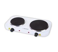 Plaque Electrique 2 Feux 2500w Esperanza Yellowstone Blanche