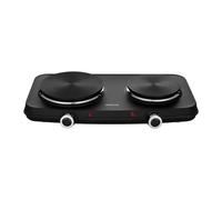 Sencor Plaque de cuisson électrique SCP 2254BK-EUE4 2500 W 2 foyers Noir