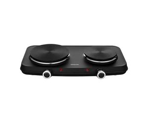 Plaque électrique double SENCOR SCP 2254BK-EUE4 2500 W 18/15 cm Noir