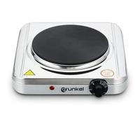 Plaque Electrique Grunkel EHP-118INOX 1500W Électrique 5 Niveaux de Puissance Acier Inoxydable Argent Noir Multicolour