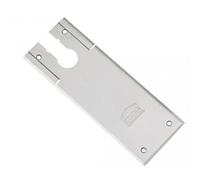 Plaque en acier finition inox poli pour pivot de sol JANUS+ et MINOS+ SEVAX SN313924