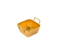 Plaque en acier inoxydable, assiettes en métal rectangle avec poignées, plateau décoratif, plateau à fromage, taille compacte pour apéritif ou plats d'accompagnement