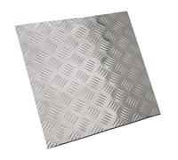 Plaque en aluminium 500 × 500 × 3,5 à 500 × 500 × 6 mm, panneau carré en alliage d'aluminium gaufré, adapté à l'industrie et à la construction(500x500x6mm)