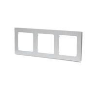 Plaque en aluminium de qualité supérieure avec un design élégant en argent - Fabriqué en Allemagne ou en France, livré avec 3 clés pour un accès moderne et simple, parfait pour n'importe quel espace.