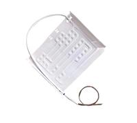 Plaque en aluminium fraîche d'évaporateur de réfrigérateur 26x21 cm for le congélateur pièces vitrine réfrigérée plaque d'évaporation gonflable