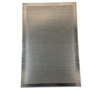 Plaque en aluminium microperforée 600 x 400 x H 20 mm