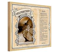 Plaque en bois de naturopathie | Le polyvalent empathique | Décoration vintage | 40 cm x 30 cm
