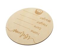 Plaque en bois pour naissance de bébé, signe de nouveau-né, plaque de nom pour hôpital, signe de naissance, panneau publicitaire en bois,