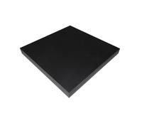 Plaque en céramique de carbure de silicium haute pureté - Frittage sans pression, épaisseur 1-30 mm, 1 pièce(16mmx100mmx100mm)