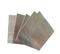 Plaque en feuille de zinc pur for raccords électriques - 15 cm x 10 cm, 2 pièces(1mm)