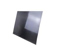 Plaque en fibre de carbone, 1 panneau léger en véritable fibre de carbone, 200 × 400 mm, matériau composite for gravure (vert, 1,5 mm)(Black,5mm)