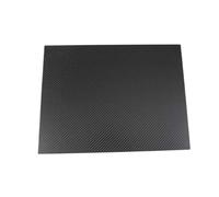 Plaque en fibre de carbone, plaque 3K complète 300 * 250/300 mm, panneau en carbone haute résistance for plaque de protection 1 pièce (noir clair, 300 x 250 x 2,0 mm)(300x300x2.5MM)