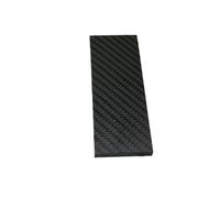 Plaque en fibre de carbone, plaque 3K complète 300 * 250/300 mm, panneau en carbone haute résistance for plaque de protection 1 pièce (noir clair, 300 x 250 x 2,0 mm)(300x250x6.0MM)