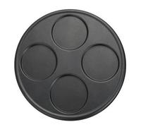 Plaque en fonte d'aluminium SENYA pour 4 mini-crêpes Ø11cm - Crêpière électrique Crepe Time