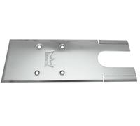 Plaque en inox N7510 pour pivot de sol BTS 75 V - DORMA - 46700060