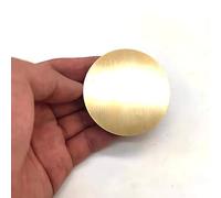 Plaque en laiton 280, disque rond, cercle, 40 mm, 50 mm, 55 mm, 60 mm, 80 mm, 100 mm, 200 mm, basebord (taille: 50 mm x 3 mm, 1 pièce)(60mm x 0.5mm 1pc)