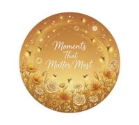 Plaque en métal avec citations de guérison pour les moments qui comptent le
