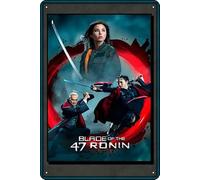 Plaque en métal Blade of the 47 Ronin (2022) - 20,3 x 30,5 cm - Décoration murale vintage rétro