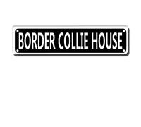 Plaque en métal Border Collie 10,2 x 40,6 cm