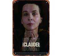 Plaque en métal Camille Claudel 1915 - 20,3 x 30,5 cm - Décoration murale vintage rétro