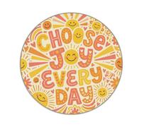 Plaque en métal « Choose Joy Every Single Day »