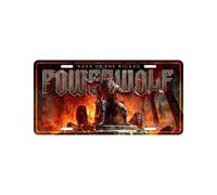 Plaque en métal de Powerwolf - Wake Up The Wicked - pour Indifférent - Standard Standard