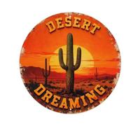 Plaque en métal Desert Dreaming