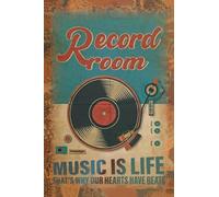 Plaque En Métal Enregistrer De La Musique Classique Plaque Métallique The Classics Affiche Métal Pour Garden Café Homme Cave 20X30cm