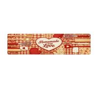 Plaque en métal « Homemade With Love »