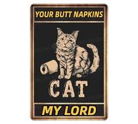 Plaque en métal humoristique « Temps passé avec les chats » pour la maison, la ferme, le garage, le club, le bar, la cuisine ou le pub. Idéale pour la maison, la ferme, le magasin, le pub ou comme ca